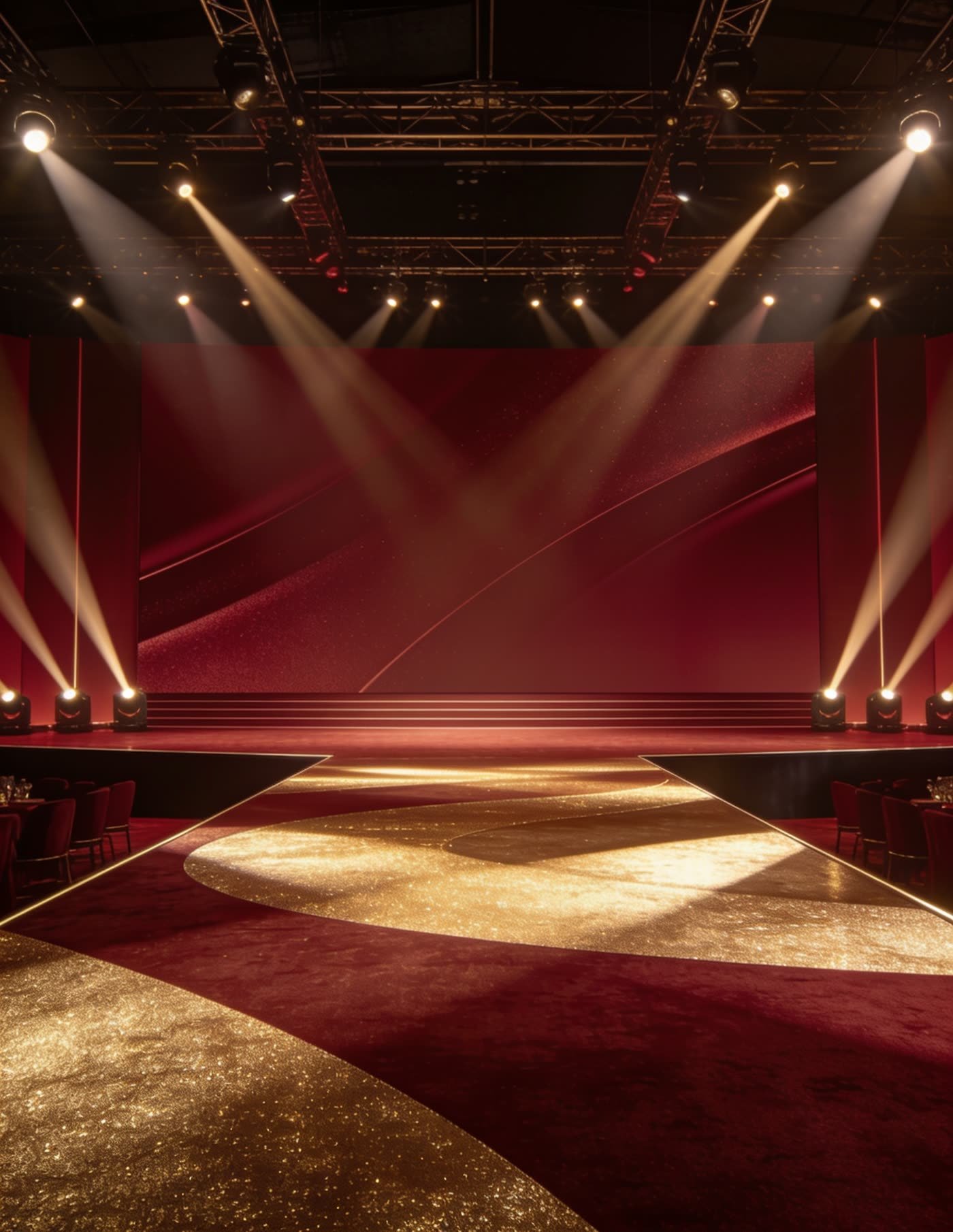 Corporate gala stage